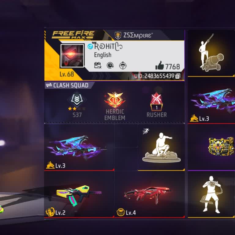 Free Fire Account Hacked and Facebook Unlinked