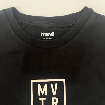 Mavi T-Shirt Yaka Solması İçin Değişim Ve İade Talebi