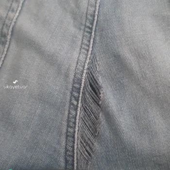 Mavi Jeans Pantolonda Yırtılma Oldu!