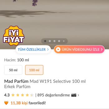 Geç Gelen Ve Yanlış Ürün 100 ml Erkek Parfüm Yerine 50 ml Kadın Parfüm Ve Kupon İndirimi Kaybı
