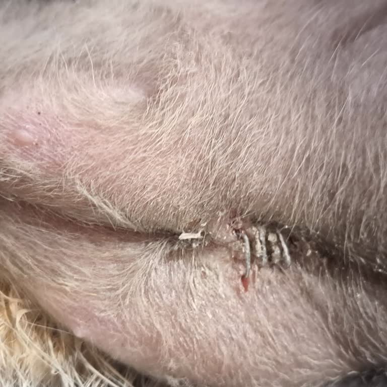 Atacat Veteriner Ameliyattan Kısa Süre Sonra Yara Bölgesinde Şişlik ve Sorunlar Başladı