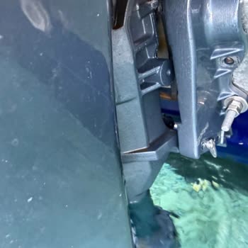 Parsun Motorunun Trim Çubuğu Kırıldı, 3 Aylık Parça Temini Bekliyor