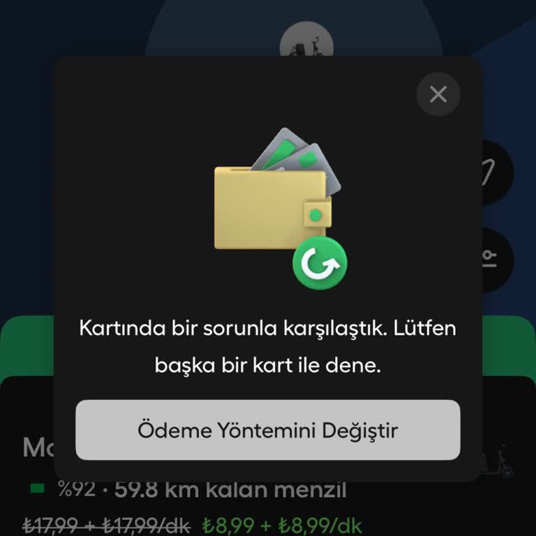 Kart Sorunu Nedeniyle Martı Açılmıyor Ve 500 TL İade Bekliyorum