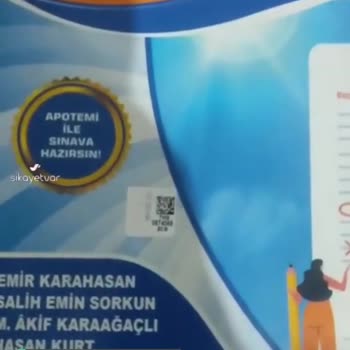 Apotemi Yayınları Yazım Yanlışı Var