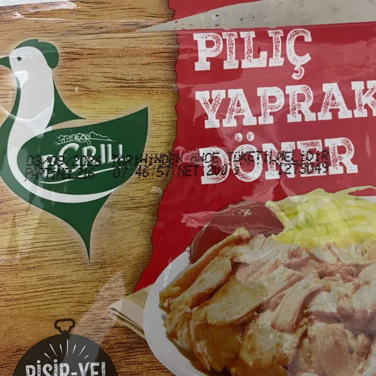 Boztepe BİM Şubesinde Bozulmuş Piliç Döner İçin Gıda Güvenliği Endişesi Ve İade Talebi