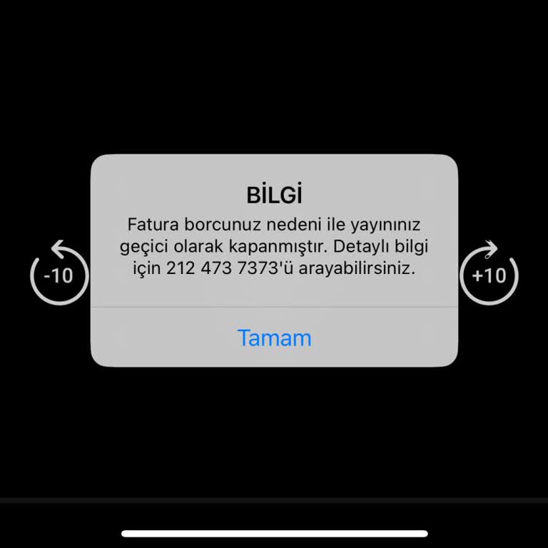 Ödeme Yaptım Yayın Açılmadı Ve Müşteri Hizmetlerine Ulaşamıyorum