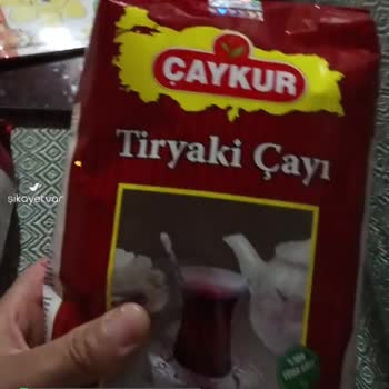 Çaykur Tiryaki Yeni Paketler Şüpheli