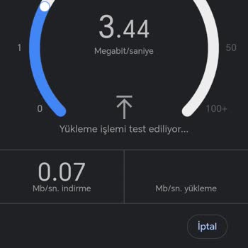 Alınan 50 Mbps İnternet 0.08 Mbps Hızda, Tamamen Kullanılamaz