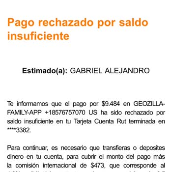 Cobros Indebidos de GeoZilla, Solicito Cancelar Suscripción y Reembolso