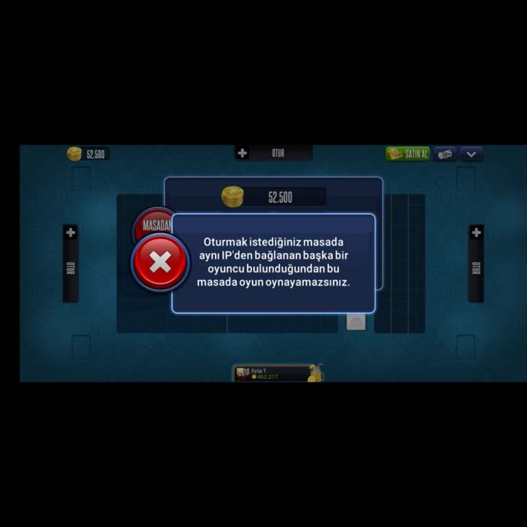 Farklı Şehirlerdeyken IP Hatası Nedeniyle 101 Okey Plus Oyunu Oynanamıyor