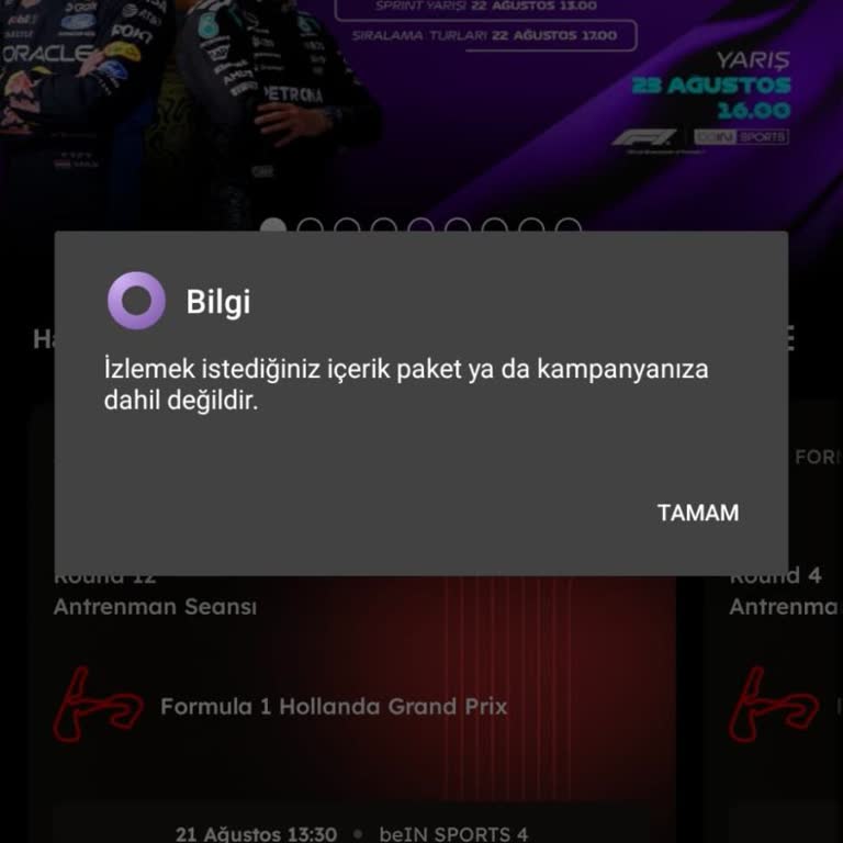 Üyelikte Maç Yayınlarına Erişilemiyor Ve İade Talebi Reddediliyor