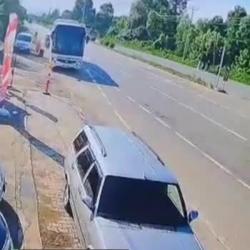 Lüks Karadeniz Otobüsü Önümüze Kırdı Direksiyonu!