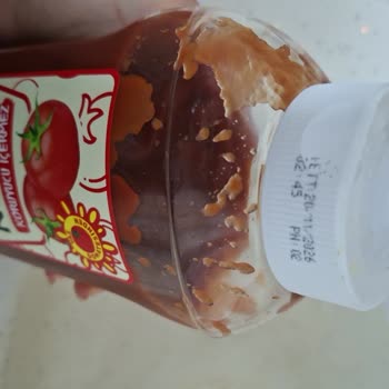 Aşırı Akışkan Ketçap Sorunu İçin İade Ve Düzeltme Talebi