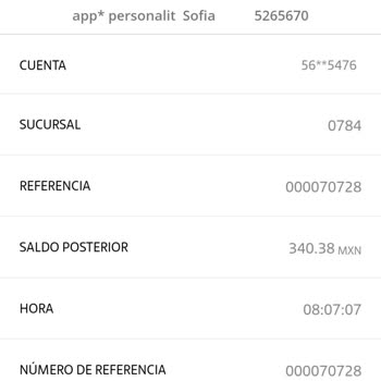 Cargo no autorizado tras test único en Personality.co, exijo reembolso