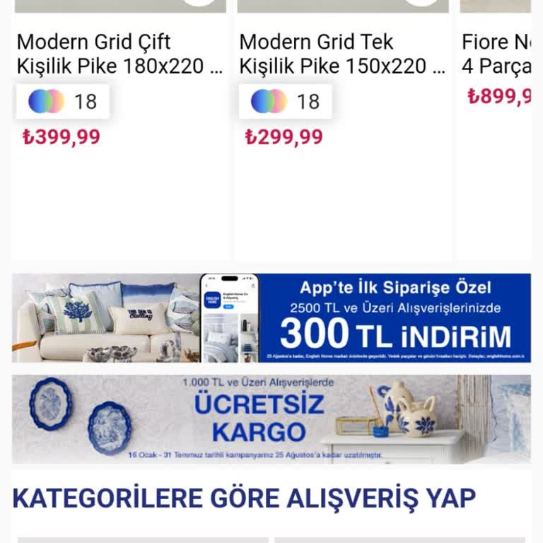 Kampanya İndirimi Sepetime Yansımadığı İçin Hayal Kırıklığı