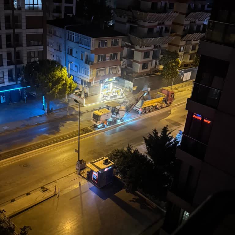 Gece Yarısı İnşaat Gürültüsü Hastanın Uyku Hakkını İhlal Ediyor