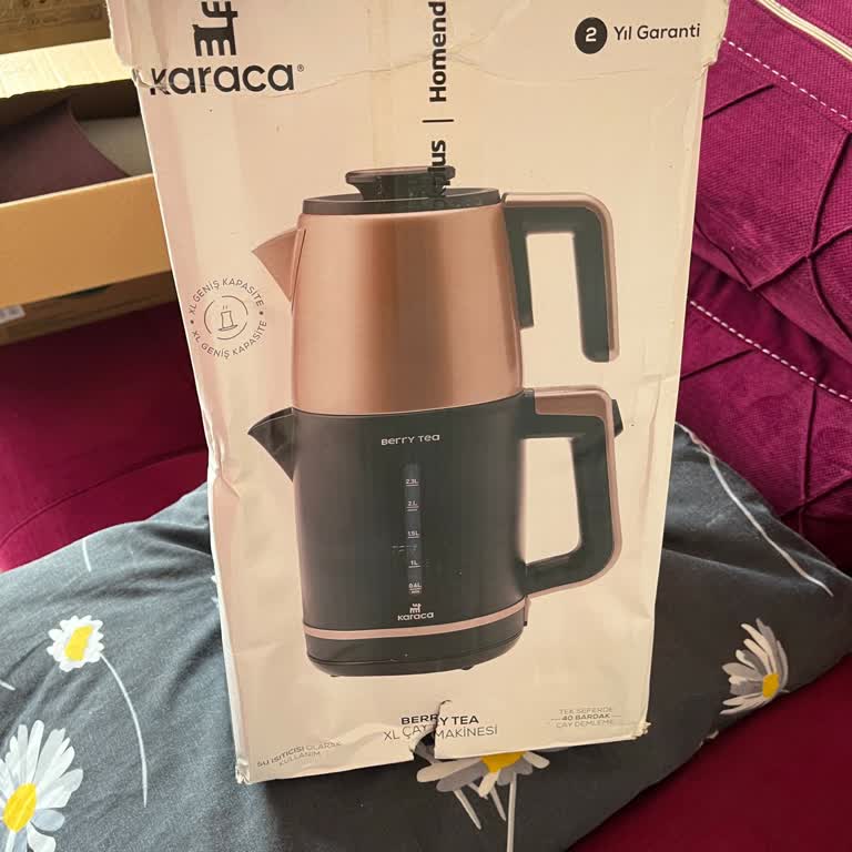 Karaca Berry Tea XL İçin Kayıp Isıtıcı Tabanı Parçasının Temini Talebi