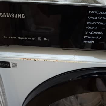 Samsung Çamaşır Makinesinde Erken Paslanma Garanti Kapsamında Değişim Talebi