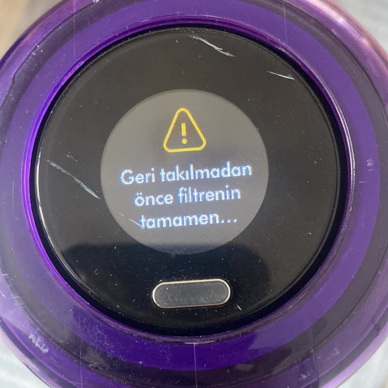 Dyson V12 Süpürge Filtre Sorunu Ve Aşırı Servis Ücreti