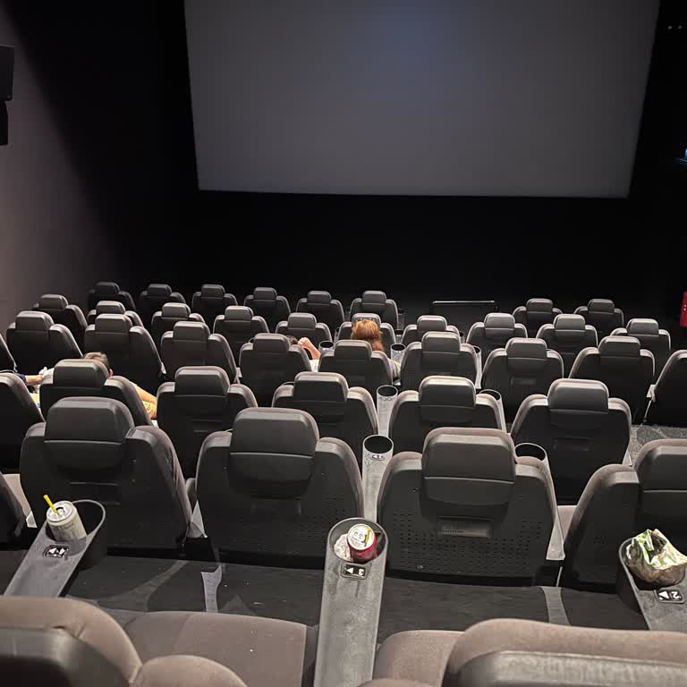 Temizlenmemiş Ve Havasız Sinema Salonu