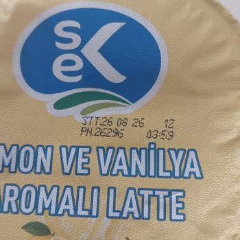 Son Kullanma Tarihi Geçmemiş Latte Şişti Ve Jöle Kıvamına Geldi