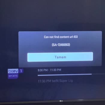 Bein Connect Yıldız Doku Paketi Yayın Açılmıyor Ve Destek Yanıt Vermiyor