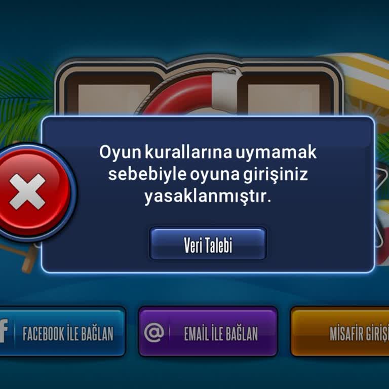 Açıklama Olmadan Banlanan Ücretli Çip Alışverişi Yapan Hesabımın Hemen Açılmasını Talep Ediyorum