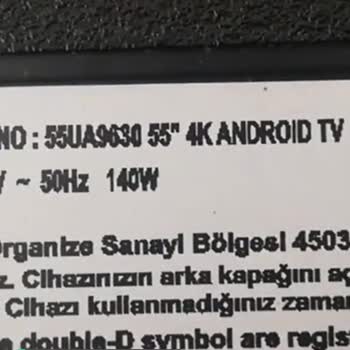 Vestel 55UA9630 4K Android TV Yazılım Çökmesi Ve Destek Sorunu!