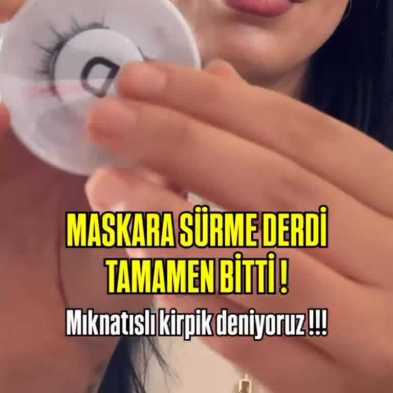 Yanıltıcı Reklam Ve Maskara Gerektiren Ayıplı Mıknatıslı Kirpik