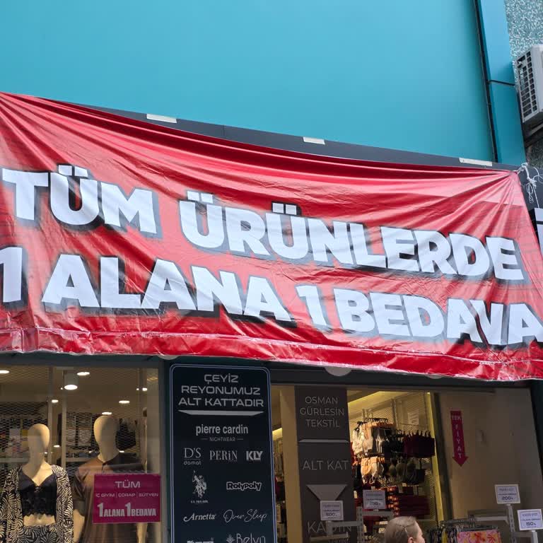Denizli Gürlesin Şubesinde Yanıltıcı '1 Alana 1 Bedava' Kampanyası