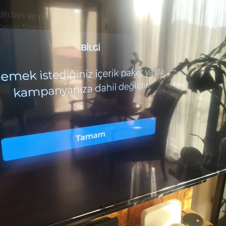 İstanbul’da Toshiba Smart TV’de Tod TV Uygulamasında Pakete Dahil Kanal Erişilemiyor