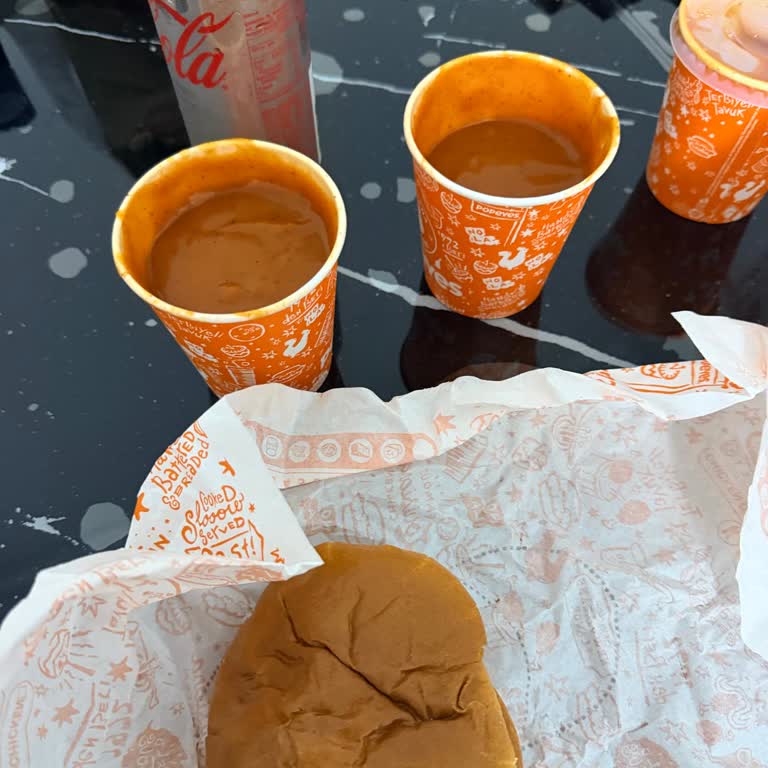 Popeyes Siparişimde Yanlış Ve Eksik Ürünler, Büyük Boy Patates Yok