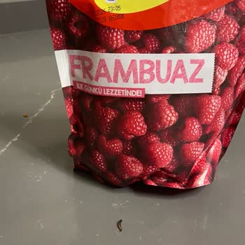 Superfresh Dondurulmuş Frambuazda Siyah Kurtçuk Bulunması Şok Yarattı