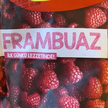 Superfresh Dondurulmuş Frambuazda Siyah Kurtçuk Bulunması Şok Yarattı
