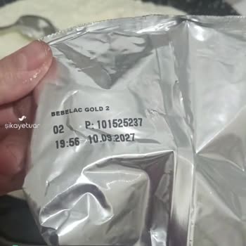 Bebelac Gold 2 Topak Topak Olmuş Kötü Kokuyor!