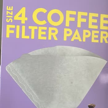 Parfümlü Kahve Filtre Kağıdı İçilemez Ve Son Kullanma Tarihi Yok