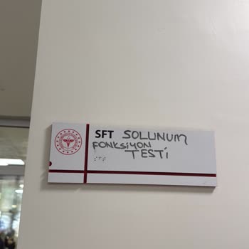 Şile Devlet Hastanesi Solunum Testi Ekipmanlarında Hijyen Ve Sterilizasyon Sorunu