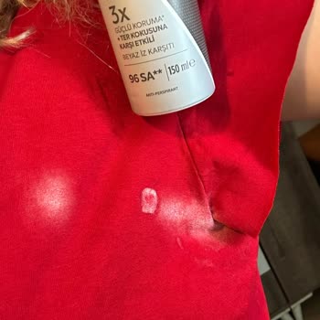 Rexona Beyaz İz Karşıtı Deodorant Kıyafetimi Beyazlaştırdı