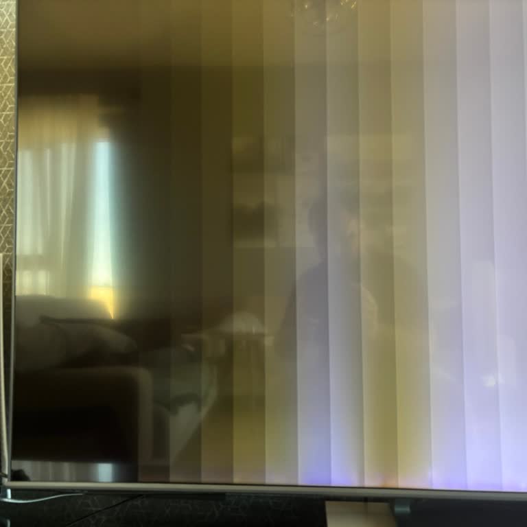 Samsung Televizyonda Ekran Sararması Ve Görüntü Bozukluğu
