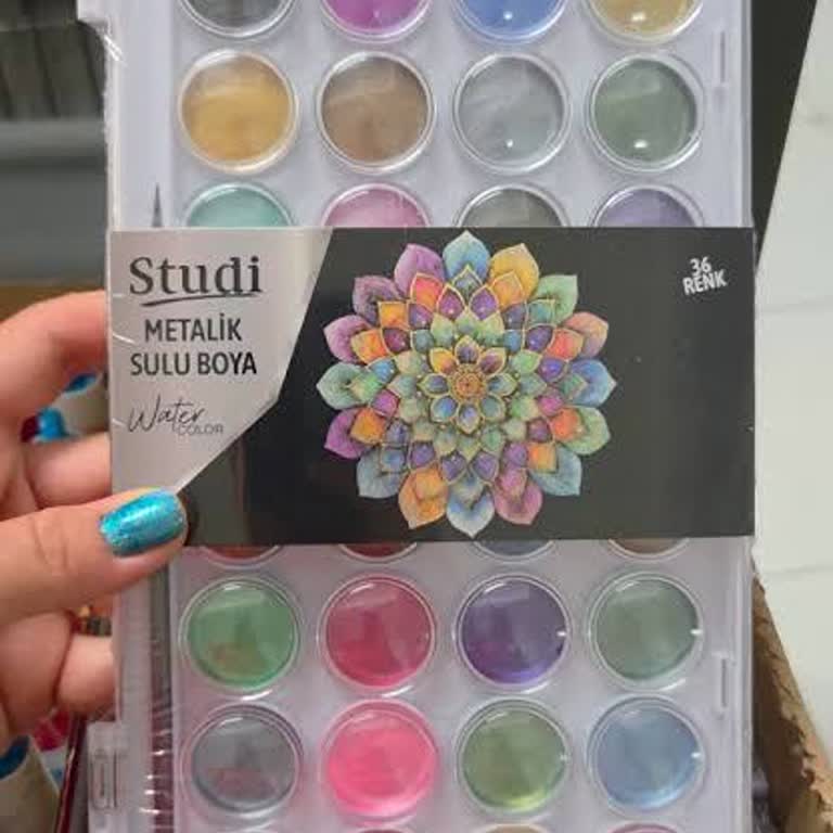 Reklamı Yapılan Metalik Sulu Boya Mağazalarda Yok