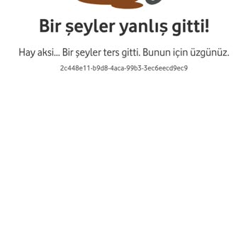 Vodafone Yanımda Haftalık Hediye Çarkı Hatası Ve Düşük İnternet Miktarı