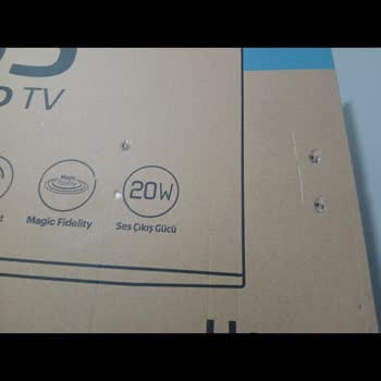 Kırık Gelen Televizyonda Söz Verilen Değişim Red Edildi, Tamir Teklifi Yetersiz