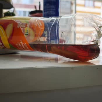 Lipton Ice Tea Şişesinde Larva Ve Sümüksü Cisimler Tespit Edildi