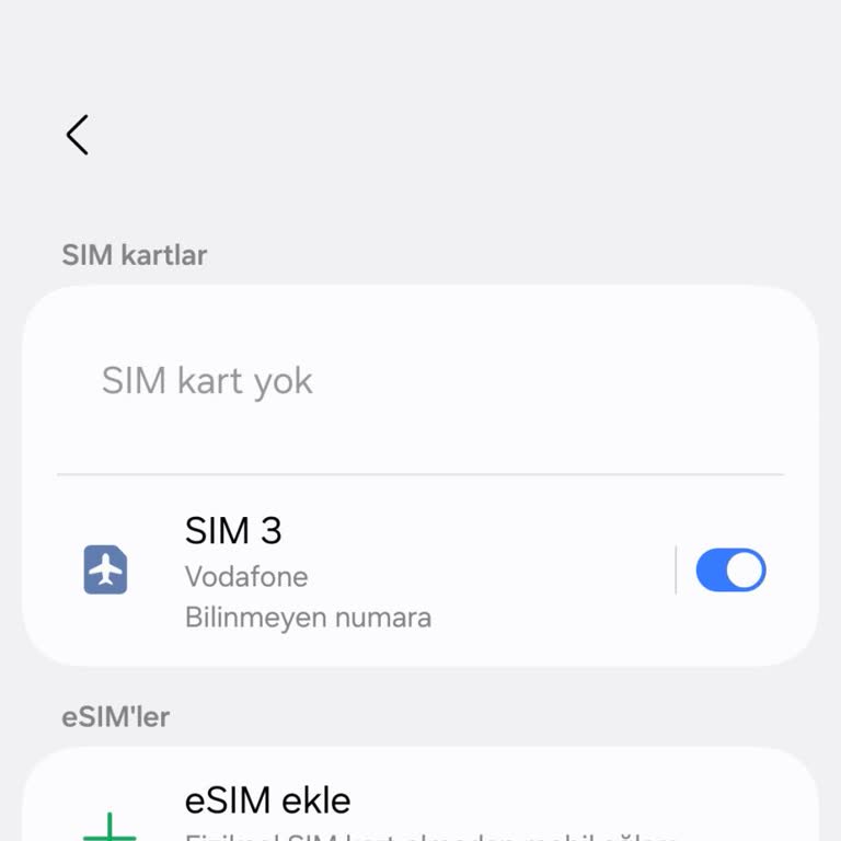 IMEI Sorunu Nedeniyle Vodafone Hattım Kullanılamıyor