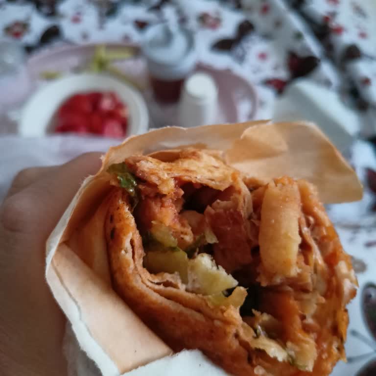 Şehr-i Âlâ Döner İstenmeyen Sos Ve Turşu İçeren Yanlış Döner Siparişi