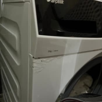 Arçelik Çamaşır Makinesinde Ön Panel Boya Soyulması Ve Paslanma Sorunu