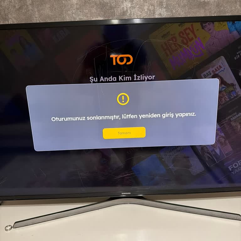TOD Uygulamasında Oturum Sonlandırma Hatası Ve Yardımsız Müşteri Desteği