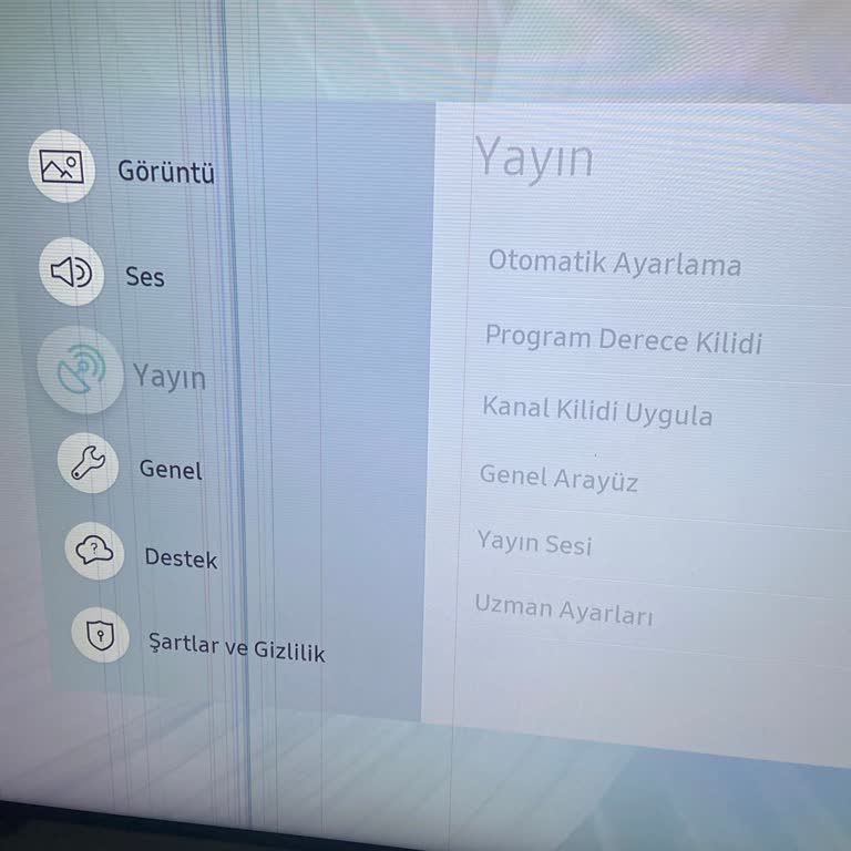 Yayın Ayarları Menüsü Çalışmıyor, Kronik Arıza Şikayeti Ve Ücretsiz Çözüm Talebi