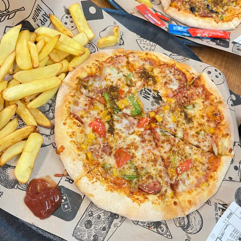 Domino's Şubesinde Bol Malzemeli Pizza Boş Çıktı Ve Görsel İle Uyuşmadı