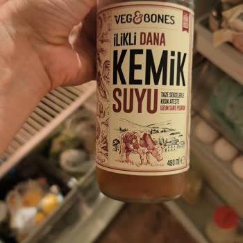İçerik Ve İsim Uyumsuzluğu Nedeniyle Yanıltıcı Kemik Suyu Ürünü